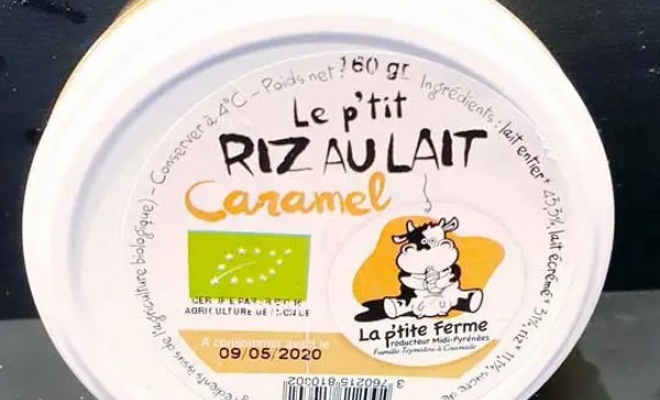 Produits laitiers : Riz au lait, Toulouse, Crèmerie Canac Domange